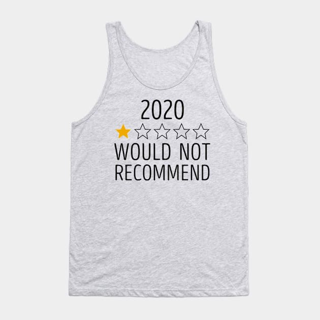 2020 Would Not Recommend Tank Top by DragonTees